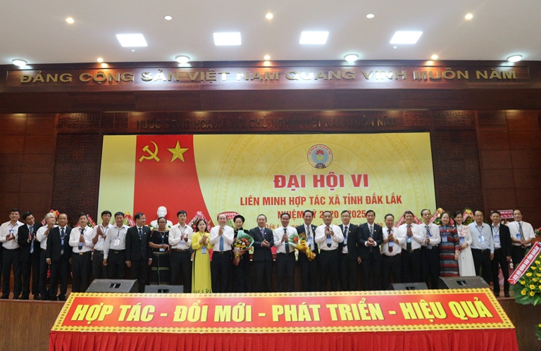 Đại hội Liên minh Hợp tác xã tỉnh Đắk Lắk khóa VI, nhiệm kỳ 2020 - 2025